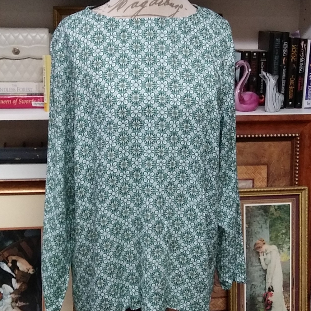 J. Jill Lightweight Blouse Size L